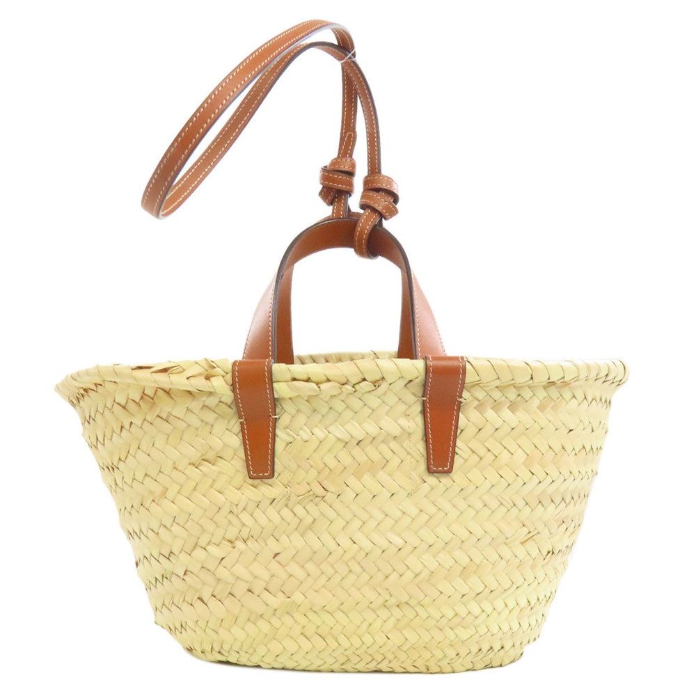 Celine Classic Raffia Basket Handbag Bag Teen Pannier